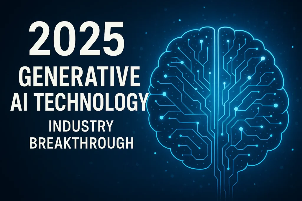 2025 Generative AI Technology Industry Breakthrough