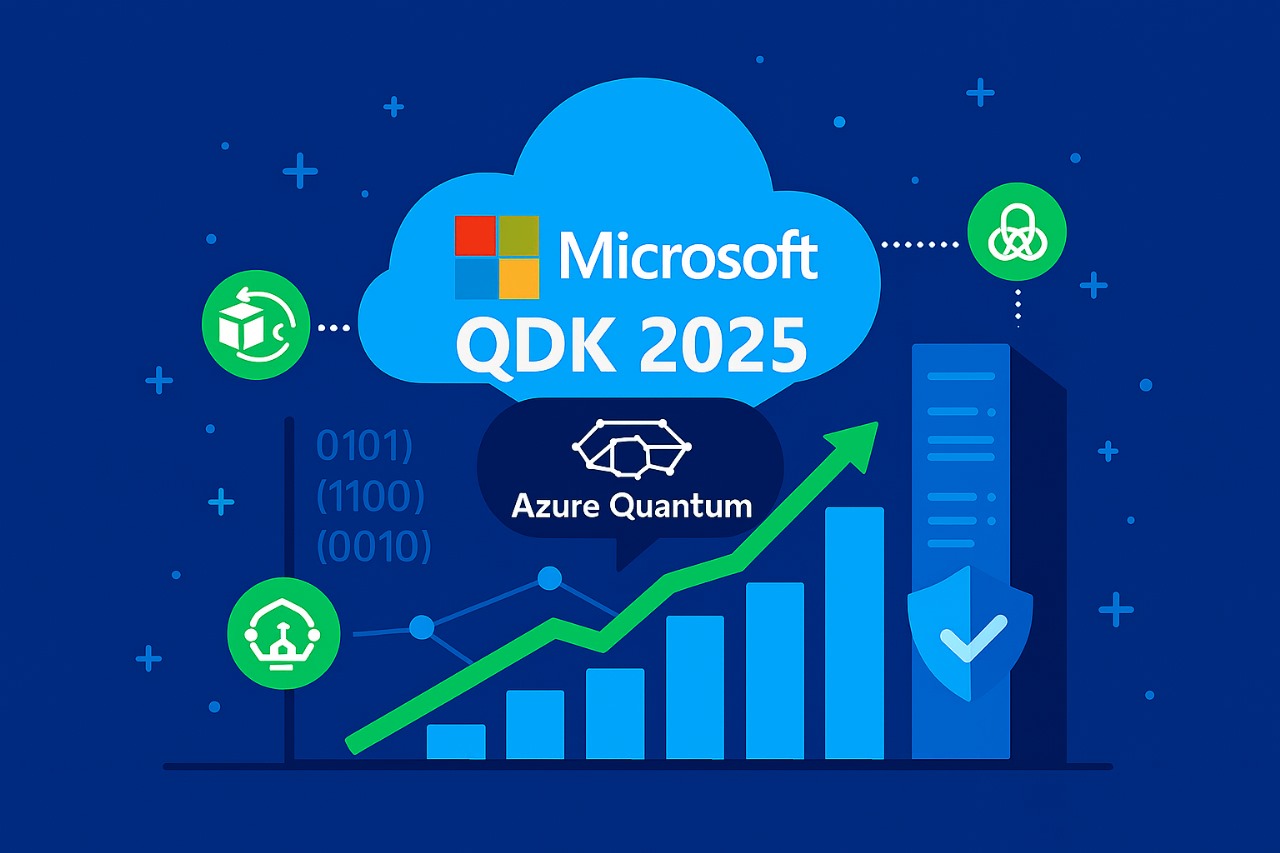 Chart illustrating Microsoft cloud computing platform growth with upward trends and data visualization.