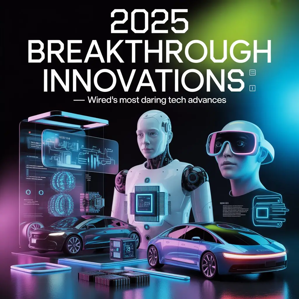 2025 Breakthrough Innovations WIRED’s Most Daring Tech Advances
