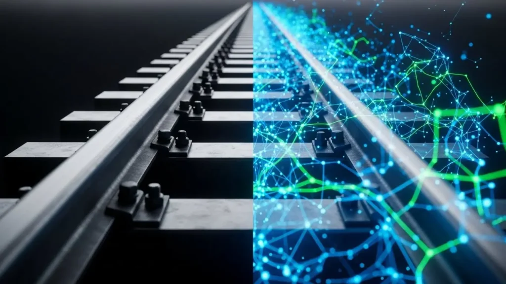 A visual comparison of rigid workflows versus adaptive AI automation agents.