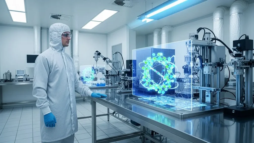 Researchers in a US lab use generative modeling to accelerate the discovery of new life-saving medications.