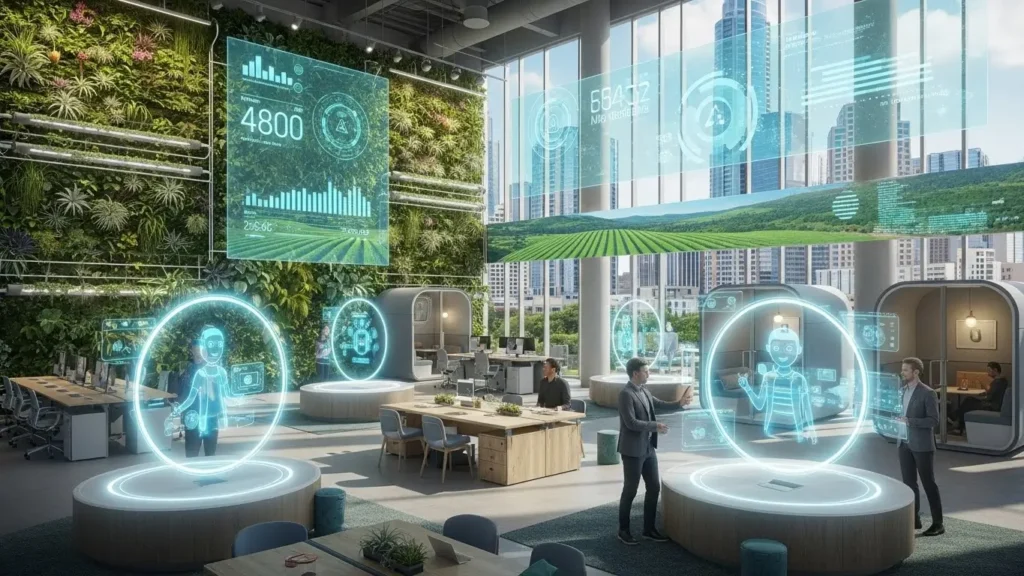 The future of work powered by collaborative intelligence technology.