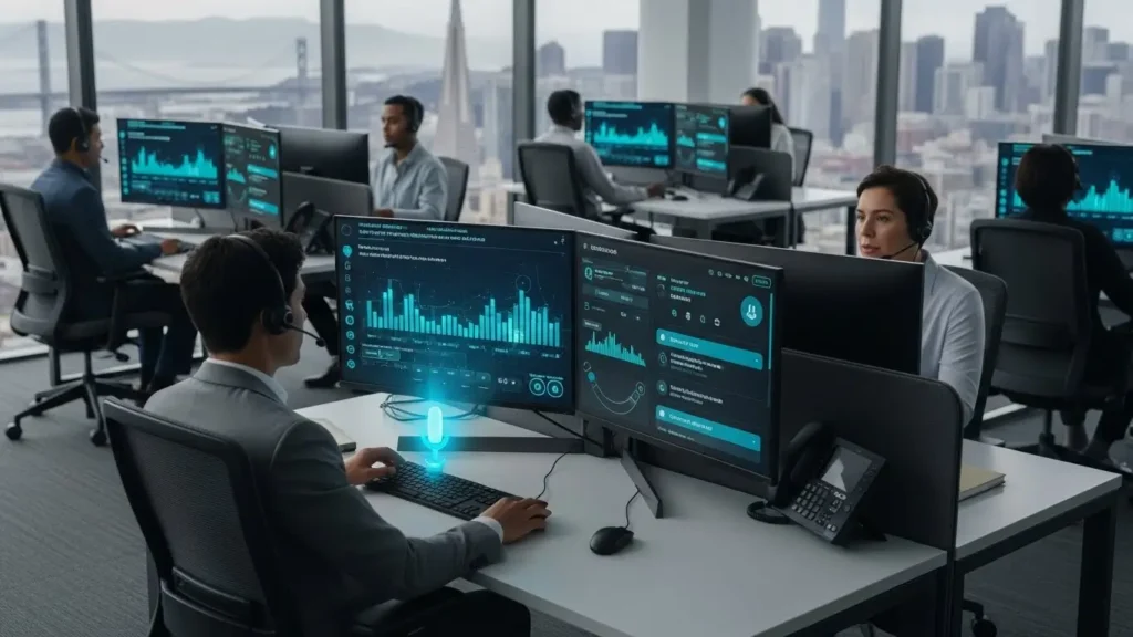 Scalable intelligence technology used in a modern customer service environment.