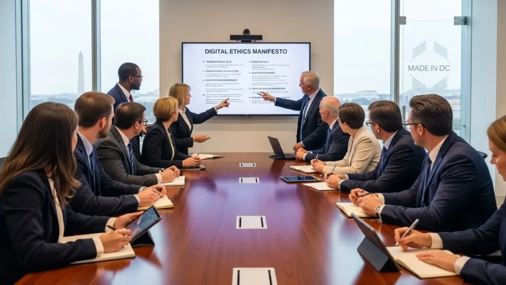 New ethical technology frameworks and AI regulations in 2025.