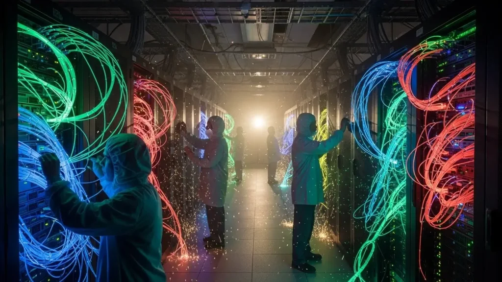 New machine learning technology powering modern digital infrastructure.