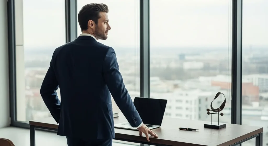 Navigating a profitable business landscape in a modern American city.