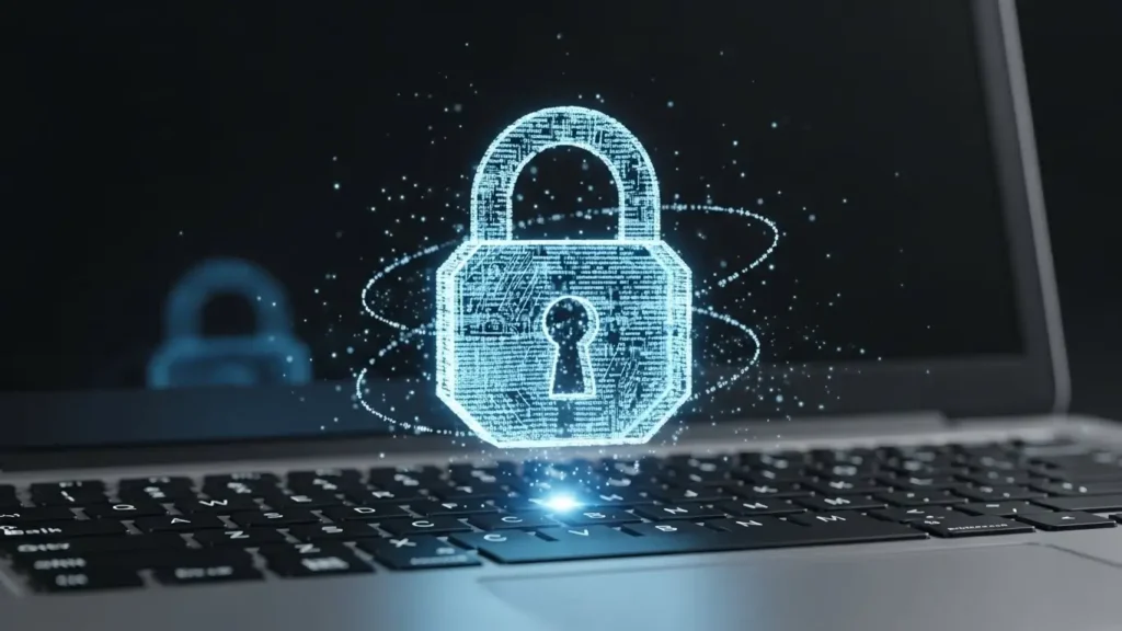 Advanced security technology solutions for a professional computer.