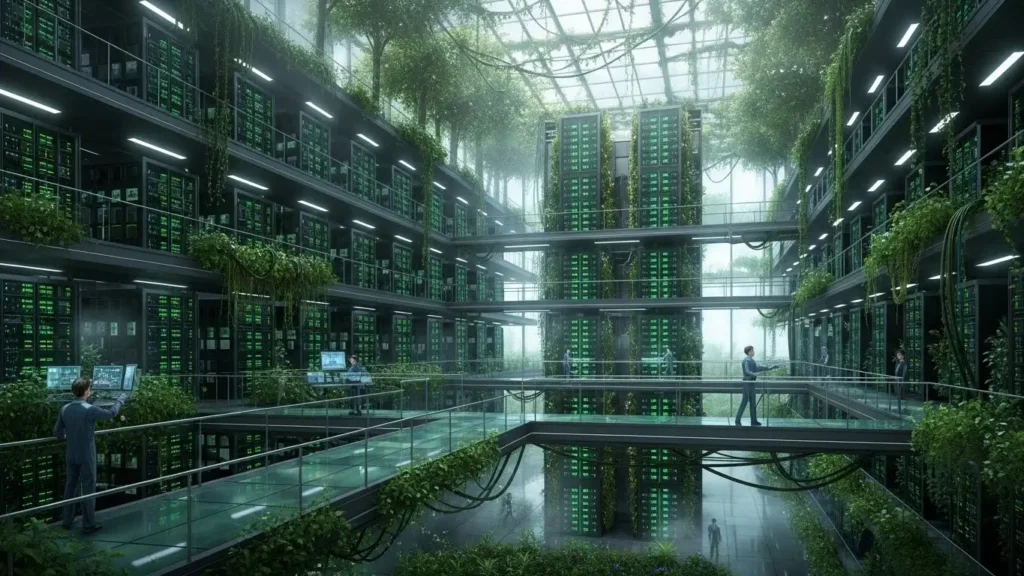 Guide to sustainable AI technology and reducing carbon footprints in 2025.