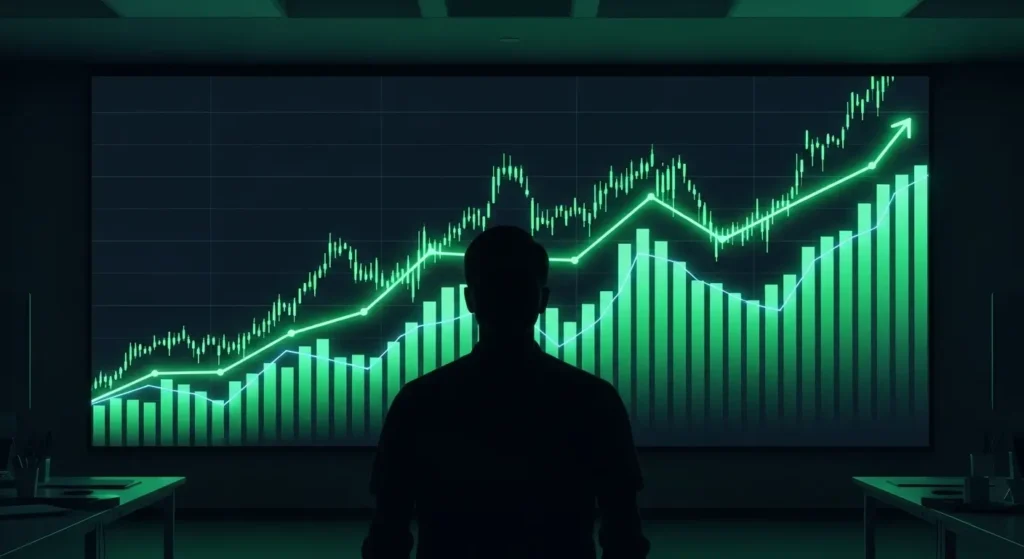 Using analytical tools to find trending keywords for YouTube growth.