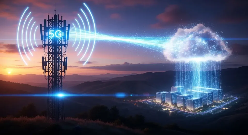 Low-latency 5G video technology powering real-time cloud rendering and interactive content.