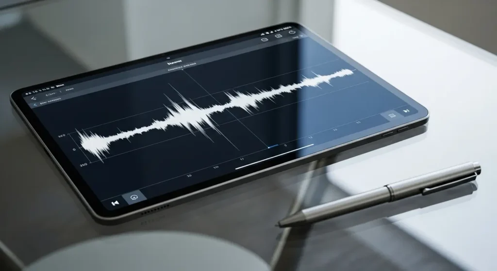 Using ai android apps 2025 like Granola for professional meeting transcription.