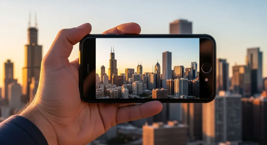 Instant photo enhancement for social media using HiPic AI Android Apps.