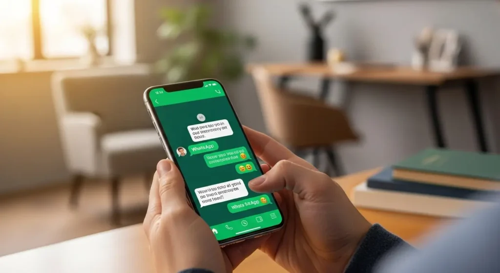 Personal intimacy of using AI customer support on WhatsApp.