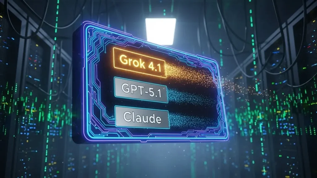 Grok 4.1 EQ benchmark scores ranking number one on LM Arena leaderboard.