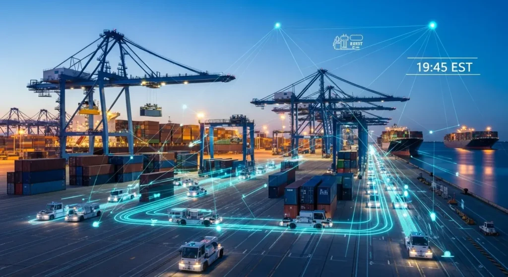 Using decision intelligence for root cause analysis in a US logistics hub.